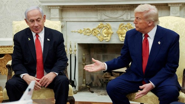 Netanyahu-Trump Temu Bahas Kesepakatan Gencatan di Gaza, Apa Isinya? 